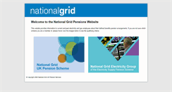 Desktop Screenshot of nationalgridpensions.com